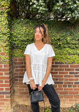 Load image into Gallery viewer, Everyday Layered Tunic in White