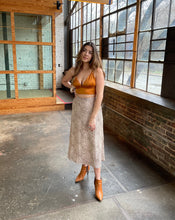 Load image into Gallery viewer, Marisol Satin Bralette in Rust