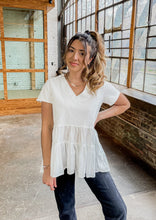 Load image into Gallery viewer, Everyday Layered Tunic in White