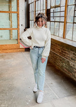 Load image into Gallery viewer, Rory Chunky Turtleneck Sweater in Cream