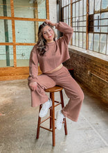 Load image into Gallery viewer, Love Me Like You Do Lounge Set in Mocha