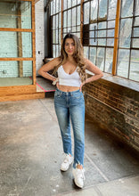 Load image into Gallery viewer, Taylor Me Down Strap Tank in White