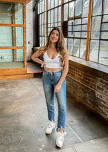 Load image into Gallery viewer, Taylor Me Down Strap Tank in White